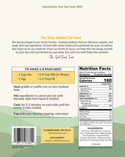 Organic Pancake Mix