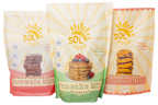 Sol Food Starter Pack: Original Pancake, Dark Chocolate Brownie and Chocolate Chip Cookie mixes